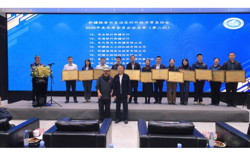 新疆對外經(jīng)貿(mào)協(xié)會(huì)召開一屆四次會(huì)員大會(huì) 以高質(zhì)量服務(wù)賦能核心區(qū)開放